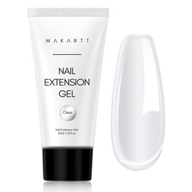 Makartt Poly Nail Gel, 50 ml, Builder Gel, Nail Extension Gel, for Technicians, Starters, DIY Salon, Art Nails