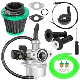 YOXUFA PZ19 19mm Carburetor 7/8 22mm Throttle Assembly for Apollo TaoTao Baja Coolster110cc 125cc 50cc 70cc Pit Dirt Bike ATV SSR Xmotos X-Pro Chinese 4 Wheel Quad 4 Stroke Parts