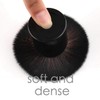 HAPPITON Kabuki Face Brush for Powder Foundation & Blush Blending