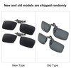 2 Pcs Outdoor Sunglasses Clip On Polarized Sun Glasses Driving