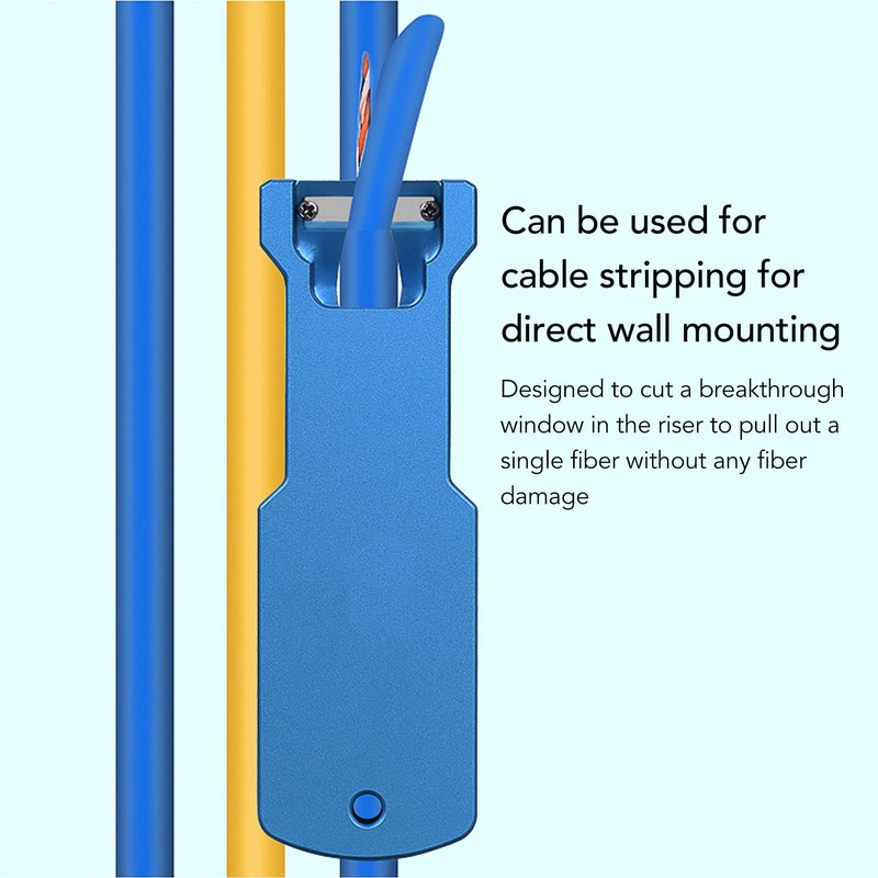 Aluminium Body Optical Cable Longitudinal Bundle Stripper Riser Window Cutter