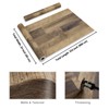 CRE8TIVE Brown Wood Contact Paper Peel and Stick 24"x354" Wide