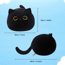 Tocwick 40×28cm Cat Plush Toys Stuffed Animals Gifts Cute Pillows Cotton Home Decorations