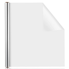 DOITOOL Clear Wall Protector, Electrostatic Wall Protective Film, Transparent Static Cling Plastic Stickers for Kitchen or Office from Bin, Chair Back, Furniture, Door, Dog, Cat