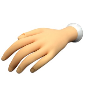 Pana Flexible Bendable Mannequin Hand Display Tool for Nail Art Training Practice