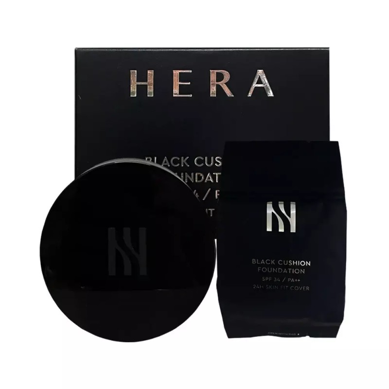 Hera 헤라 블랙쿠션 파운데이션 본품 15g +리필 15g SPF34,PA++ [23N1