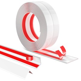 Wall Corner Protector Peel and Stick Wall Molding Trim Flexible Self Adhesive Inside & Outside Wall Corner Guards Molding Trim for Wall Edge Corner Ceiling, 1.6 in x 30 Ft, White