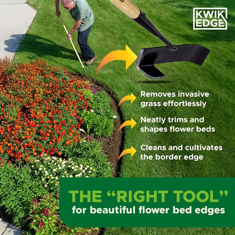 Lawn Edger for Landscaping - Manual Edgers, Edging Shovel for