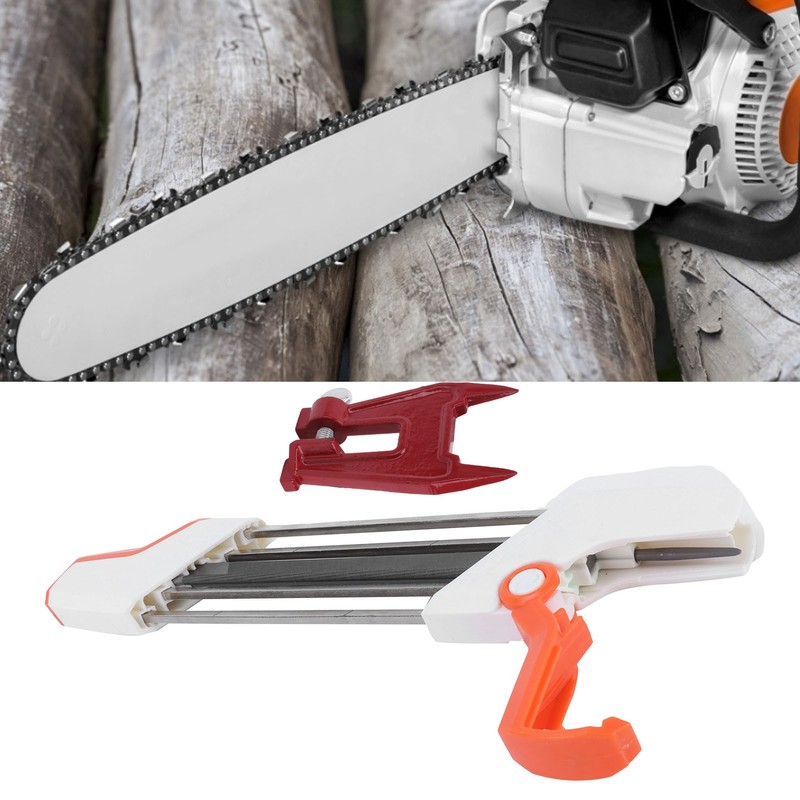 4.8mm Chainsaw Chain Sharpener Sharpening File with Chainsaw Filing Vise