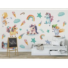 DaraBaby Vinil Decorativo Infantil My Little Pony Pequeño Unicornio