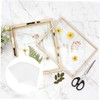 ULTECHNOVO 10pcs High Transparency PVC Sheet for Picture Frames Sturdy