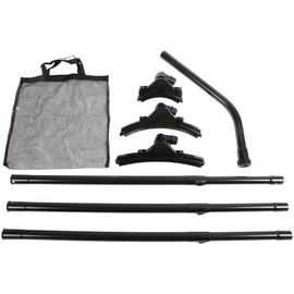 Cen-Tec Systems 95754 24 Ft. Elevated Ventilation Ductwork Vacuum Cleaning Set, Black