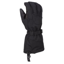 KLIM Togwotee Gore-Tex Gauntlet Gloves with Removable Fleece Liner - Men's 2XL - Black