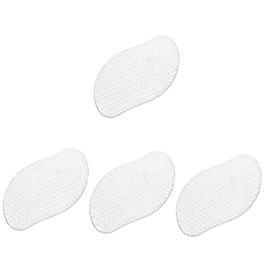 FRCOLOR 4pcs Exfoliating pedicure Glass Foot Scrubbers dead skin scrubber glass foot file pedicure foot file glass foot rasp foot grater mutitool manual supplies white