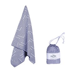 Sand Free Beach Towel Blanket Quick Dry Lightweight Super Absorbent Microfiber w/Carry Bag Swimmers Adult Kids (Makena)