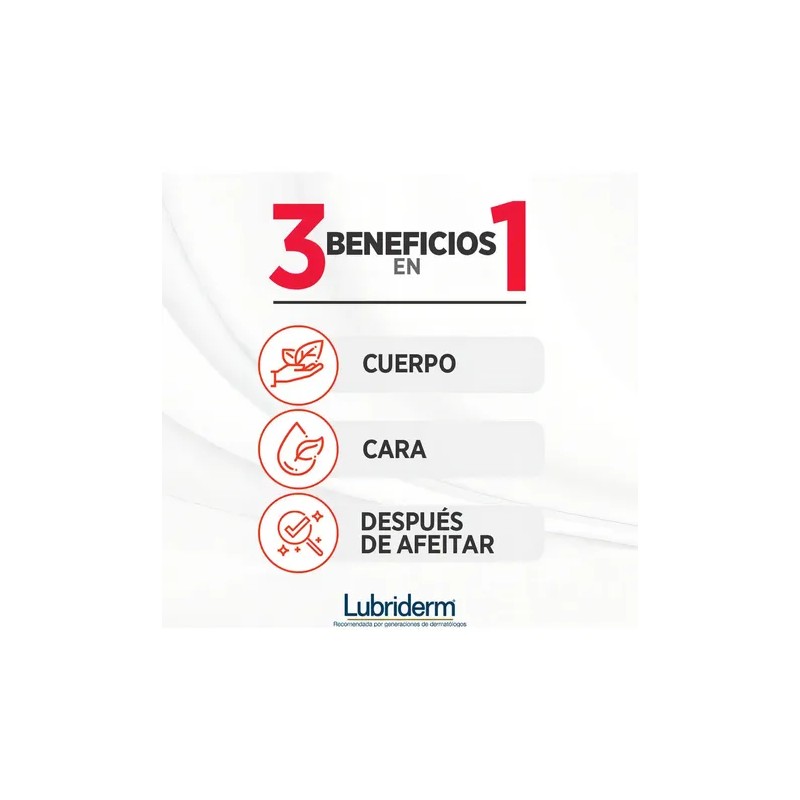 Crema Corporal Men 400 ml Lubriderm