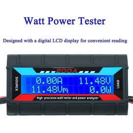 ARCELI 200A High Precision Wattmeter Detector Power Analyzer for RC Model Current Voltage Power