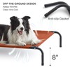 Love's cabin Elevated Cooling Dog Bed for Large Dogs, Portable