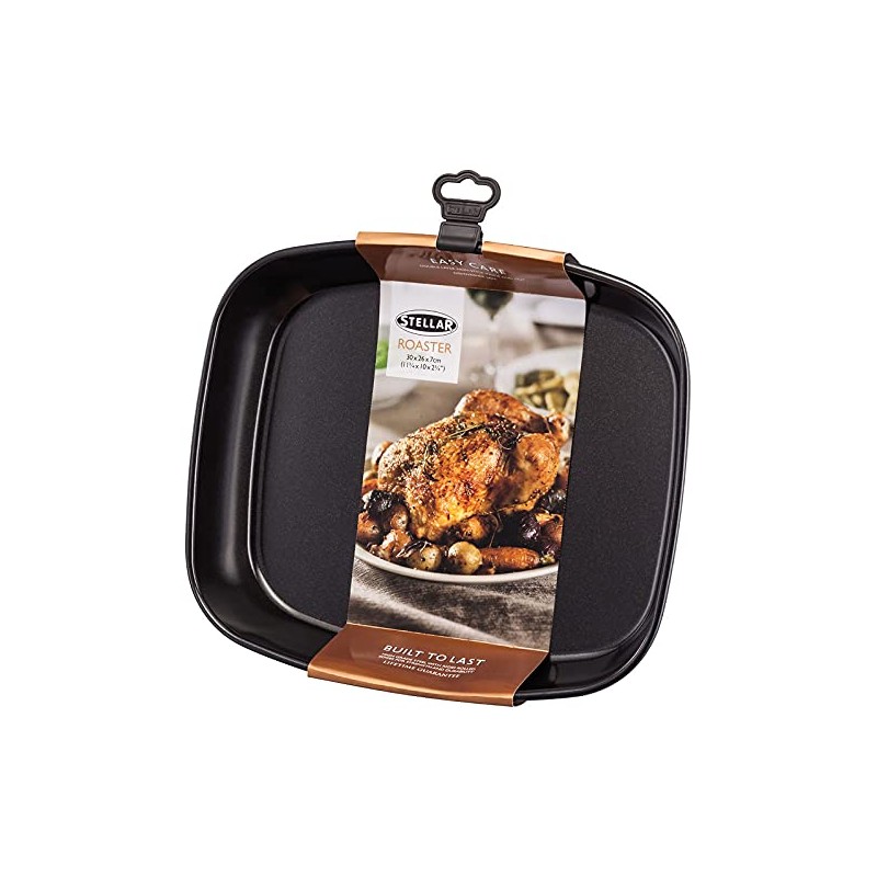 Stellar SB86 Large Roaster Non-Stick 29cm x 25cm x 5cm