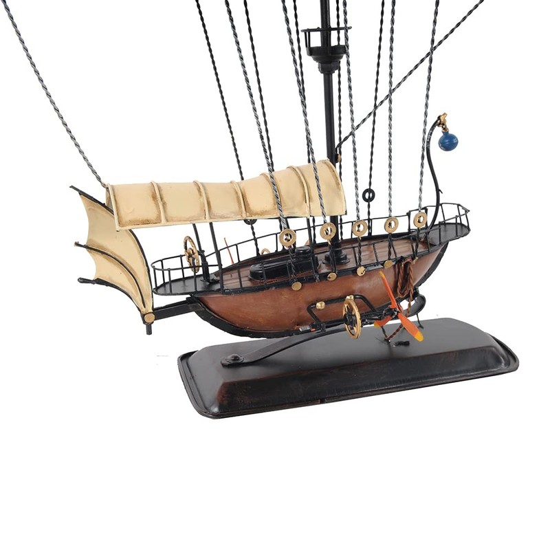 Old Modern Handicrafts Steampunk Airship Model Ceiling Décor, One Size,