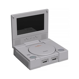 RetroFlag PiStation Case for Raspberry Pi 4 Model B, with 4.3 Color LCD, Stereo Speakers with Heat Dissipation Vents, Heatsink