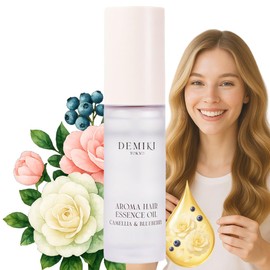 DEMIKI Aceite Capilar Japonés, Aceite Capilar Para Cabello Encrespado, Productos Antifrizz Para Mujeres, Humectante, Aceite Perfumado, Productos De Belleza, Suero Capilar Para Cabello Encrespado Y