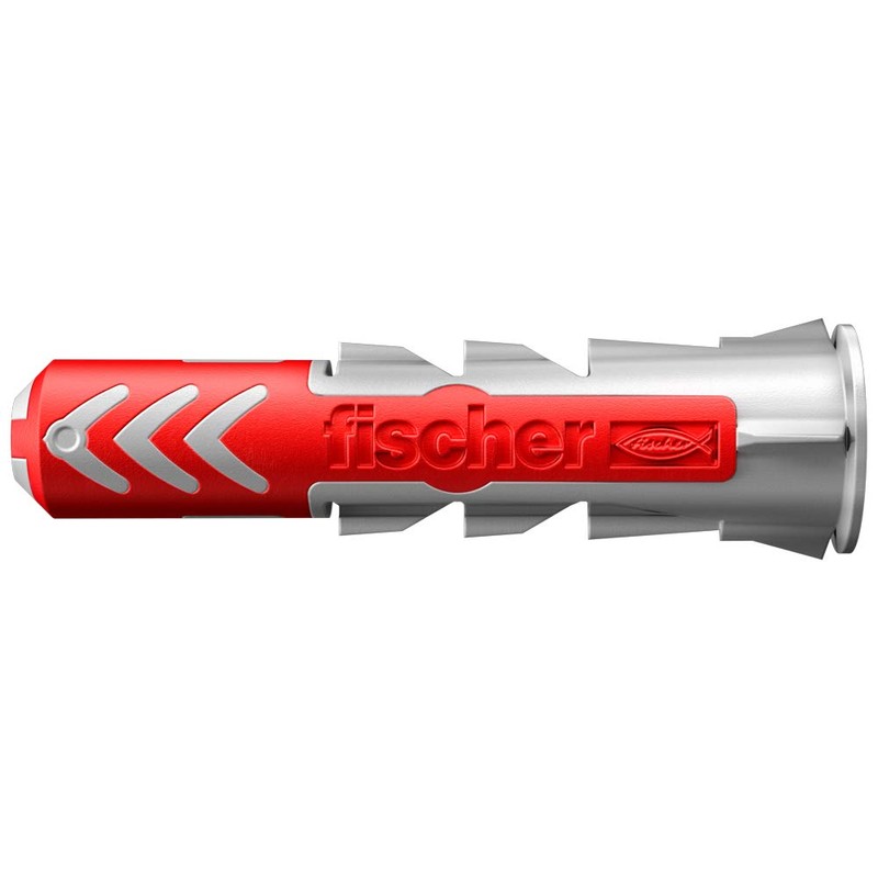 fischer 538622 PROFIbox DUOPOWER + Screw Plug Set, Red/Grey, Set
