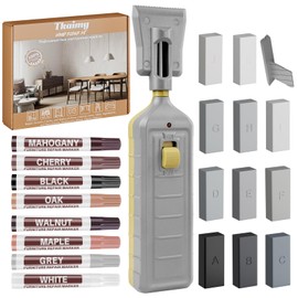 Laminate Vinyl Floor Repair Kit Wood Floor Scratch Repair Hardwood Lvp Floor Wax Repair Furniture Markers Touch up Remover Scratches, Stains, Cracks, Holes for Door, Cabinet, Table