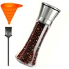 TooWoom Pepper Grinder Salt Grinder, 8inch Stainless Steel Pepper Mill