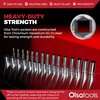 Olsa Tools Metric Socket Set (15pc) | 3/8-Inch Drive |