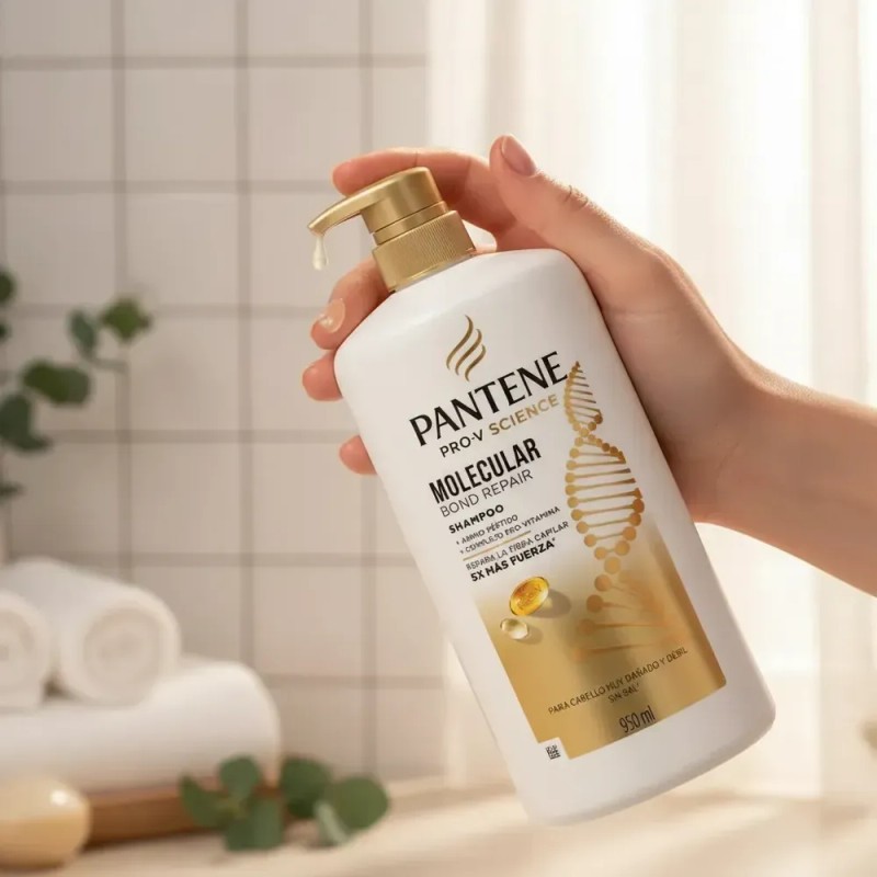 Shampoo Pantene Molecular Bond Repair Pro-v Science 950ml