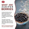 Spicy World Juniper Berries Whole 14 Ounce Bag- Pure -