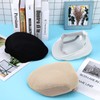 Mens Mesh Flat Cap Breathable Summer Newsboy Hat Cabbie Flat