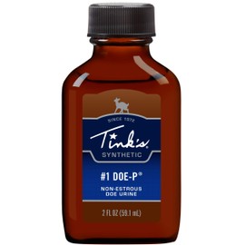TINK'S #1 Doe-P Synthetic All-Season Deer Lure - 2 Ounces