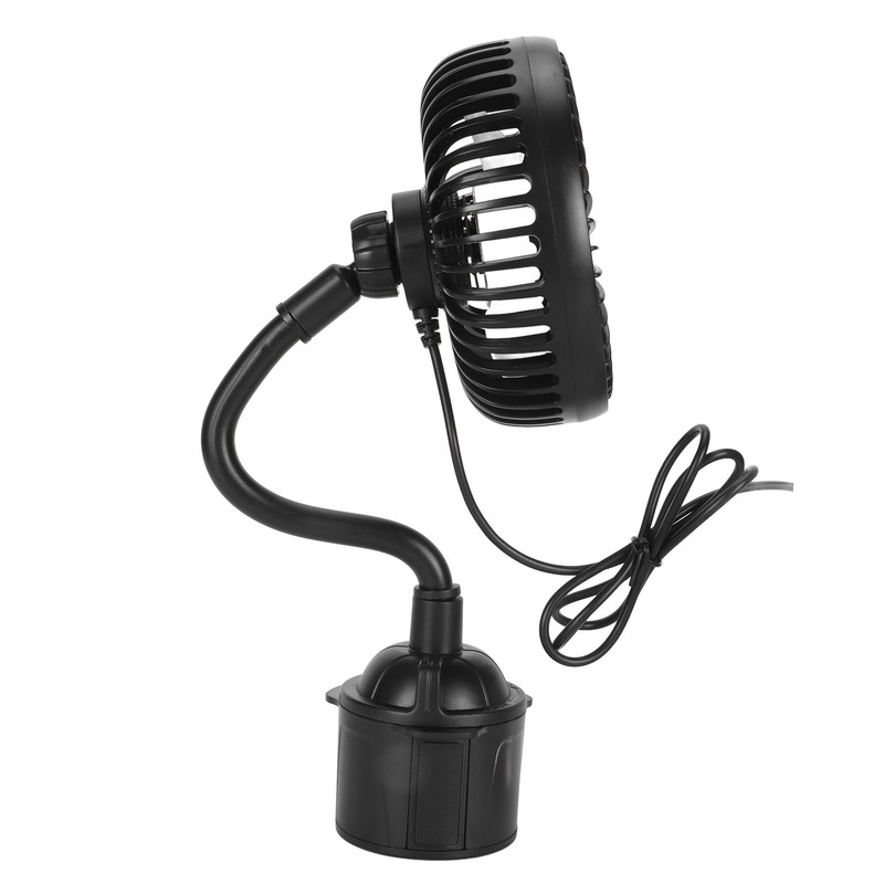 Car Fan Powerful Low Noise 3 Speeds Adjustable Portable USB