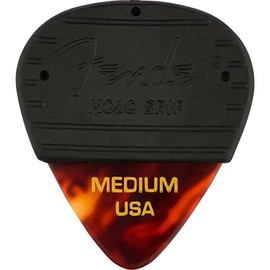 Fender Mojo Grip Picks Celluloid Medium Pack of 3 Tortoiseshell