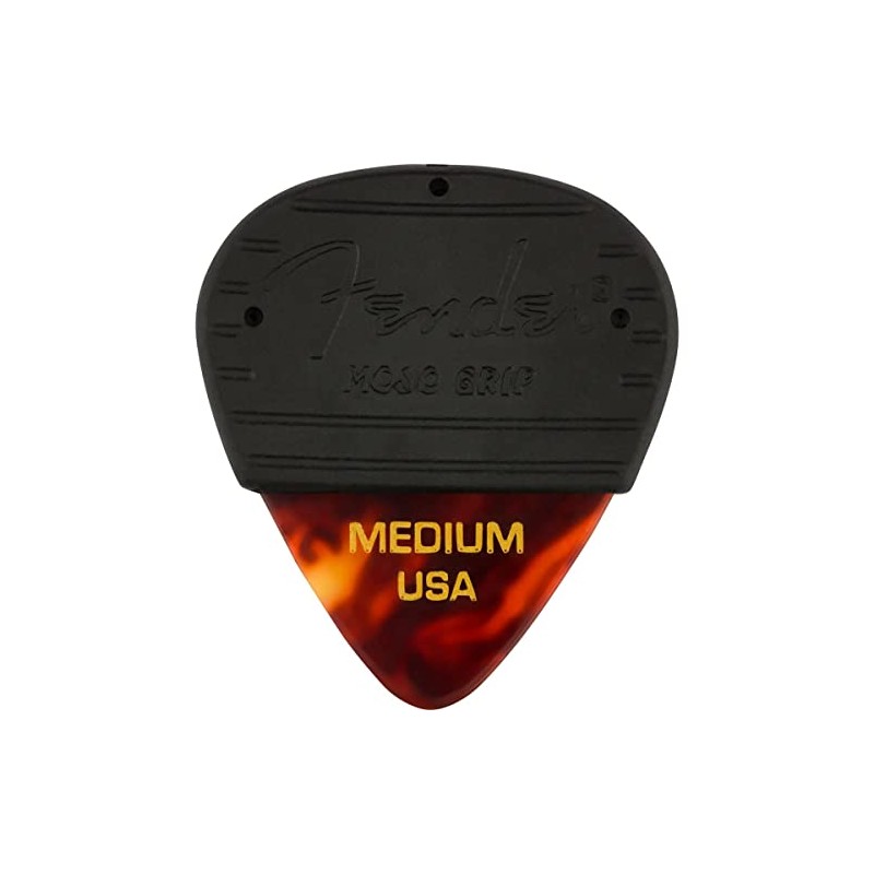 Fender Mojo Grip Picks Celluloid Medium Pack of 3 Tortoiseshell