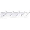 Chunful 2 Pcs Acrylic Wall Mounted Necklaces Organizer with 6