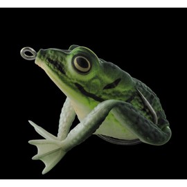 Jenzi, The Prince Realistic Frog Dark Green