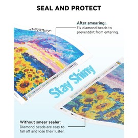 ARTDOT ARTDOT 16 oz Diamond Art Sealer Kits for Adults, Large Capacity Glue as Diamond Painting Accessories and Jigsaw Puzzles Tools