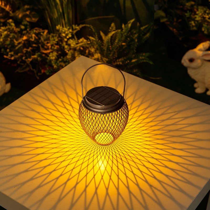 Solar Lantern Outdoor Solar-powered Pendant Light Garden Courtyard Landscape Light