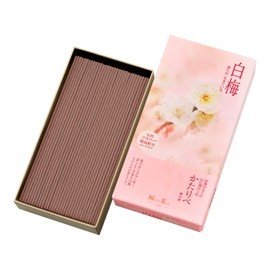 Katarabe White Plum Approx. 3.5 oz (100 g) Incense Sticks Nihon Kodo Less Smoke