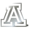 Craftique Arizona Wildcats Decal (SILVER A DECAL (3",4",6",12"), 4 in)