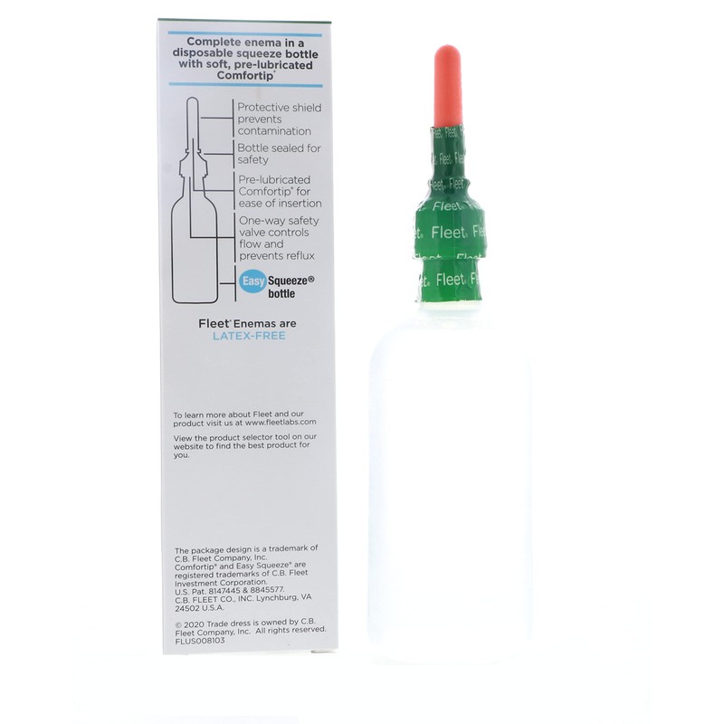 Choice One Fleet Laxative Saline Enema Extra Volume 7.8oz