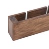 KINMADE Industrial Wine Racks Wall Mounted with Stem Glass Holder,Metal