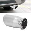 Akozon Exhaust Tip, Universal Inlet 63 mm Outlet 76 mm