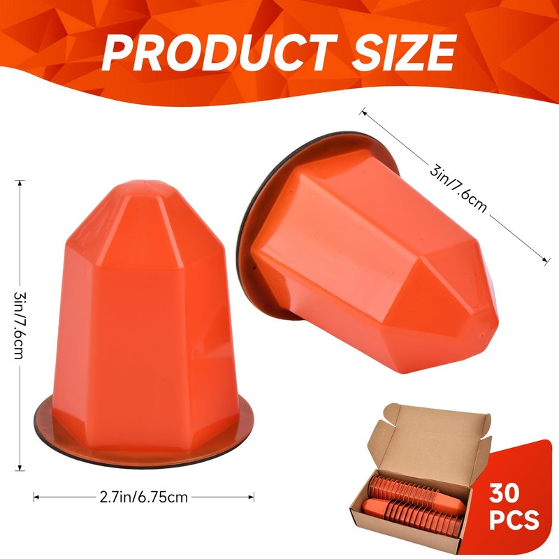 OROILUPU 30 Pcs Fire Sprinkler Covers with Magnet Fire Sprinkler