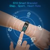 T10 Silicone Watchband Touching Control Smart Bracelet Intelligent Heart Rate