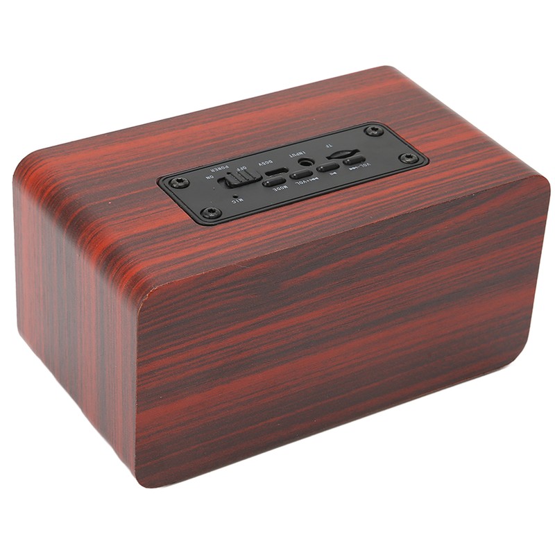 Retro Bluetooth Speaker Built in Mic Portable Wireless Speaker Supports