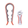 Comolife Easy Lid Opener 4in1 Bottle Opener Set 2 Pack
